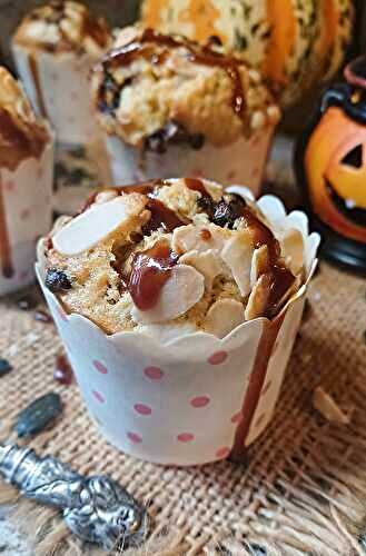 Muffins Butternut Choco-Caramel à la Fleur de Sel - Délices d'Halloween