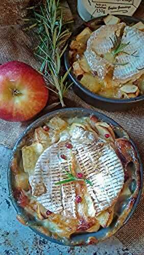 Tartiflette Normande Gourmande avec Pomme et Calva