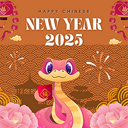 2025 : l'année du Serpent de bois (nouvel an chinois)