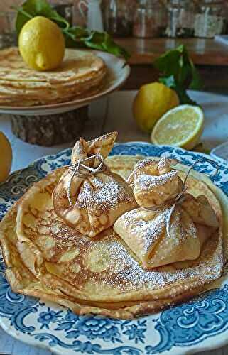  Aumônières de Crêpes au Lemon Curd  : Un Dessert Raffiné et Acidulé pour la Chandeleur