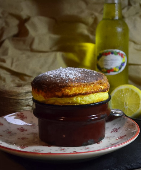 Soufflé au limoncello, le dessert élégant