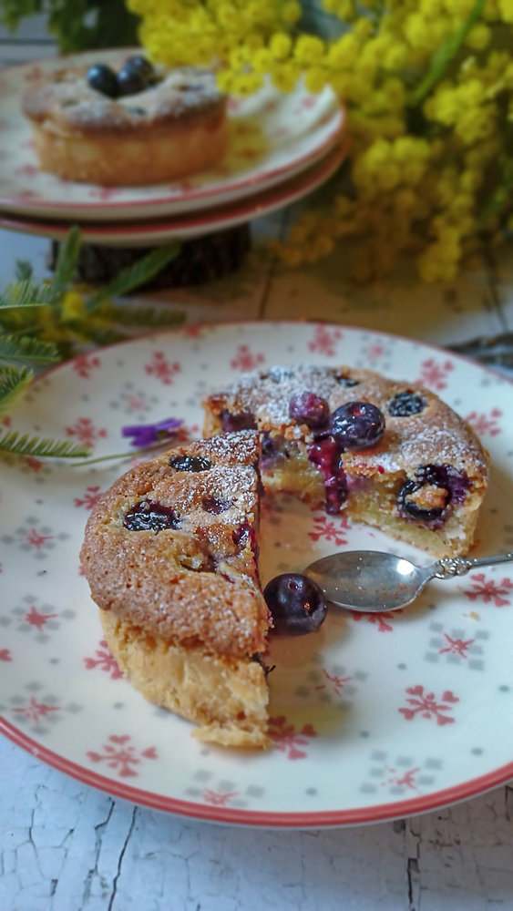 Tartelettes Amandines aux Bleuets (myrtilles)