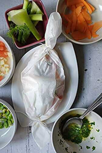 Flétan en papillote, agrumes et petits légumes : une recette légère et parfumée !