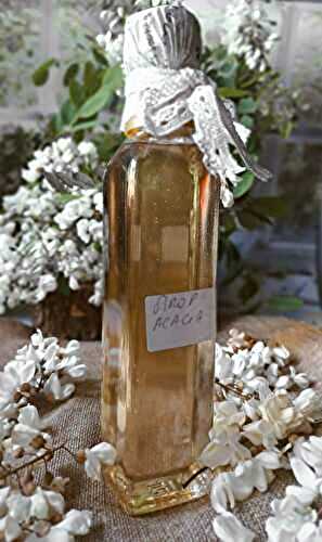 Sirop de Fleurs d'Acacia (faux robinier)