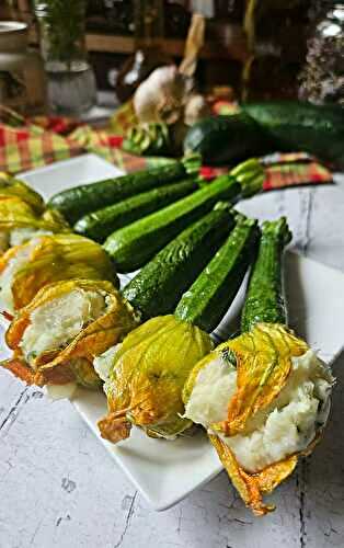 Fleurs de Courgettes Farcies à la Morue : Une touche Méditerranéenne