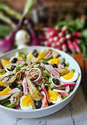 Salade niçoise authentique : l’été dans votre assiette !