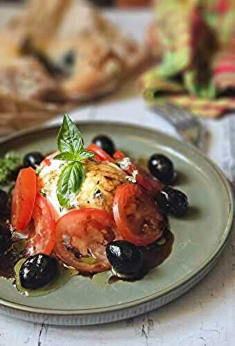 Tomate Mozzarella à ma façon : fraîcheur, couleur et caractère