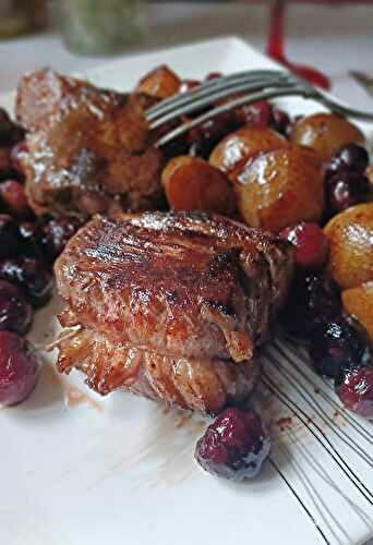 Tournedos de Magret de Canard aux Cerises: Une Explosion de Saveurs pour le Déjeuner Dominical