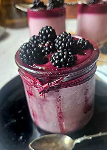 Mousse légère à la mûre fraîche – Un dessert tout en douceur !
