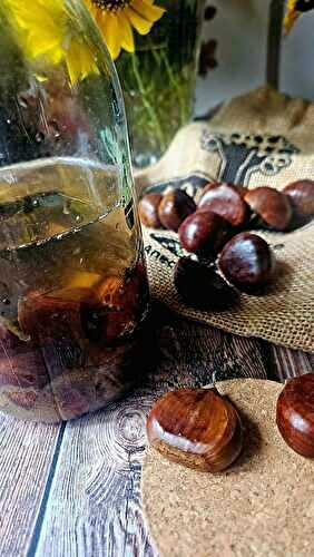 Liqueur de châtaignes à la vanille : mon test maison pour Noël