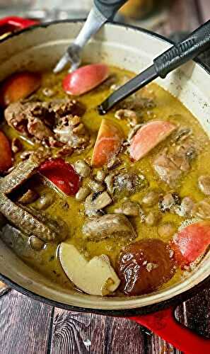 Poulet à la normande : recette festive pour un déjeuner en famille