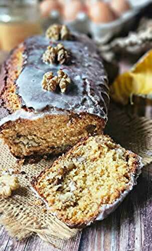 Cake au miel safrané et pistils d'or rouge