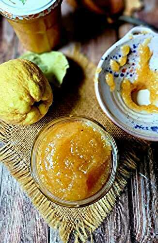 Confiture de coings maison : le trésor doré de l’automne