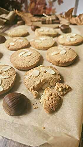 Sablés à la farine de châtaigne : biscuits rustiques pour goûter d’automne