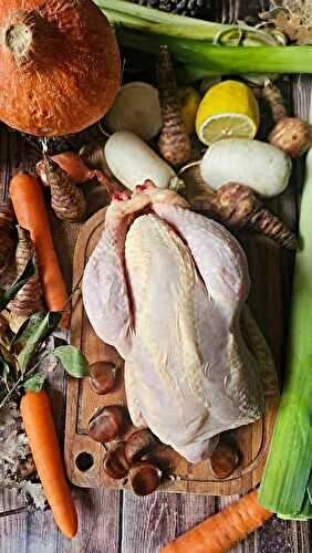 Poule au pot aux couleurs de l'automne : une recette réconfortante aux saveurs de saison