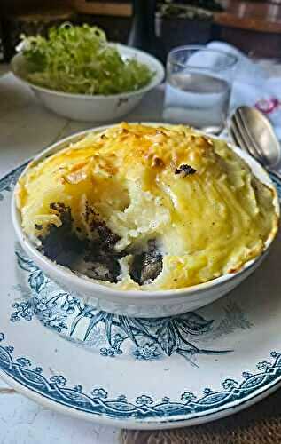 Hachis parmentier au boudin noir