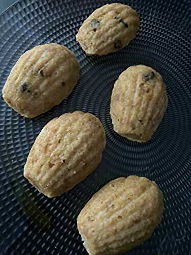 MADELEINE AU BEURRE DE CACAHUÈTES 