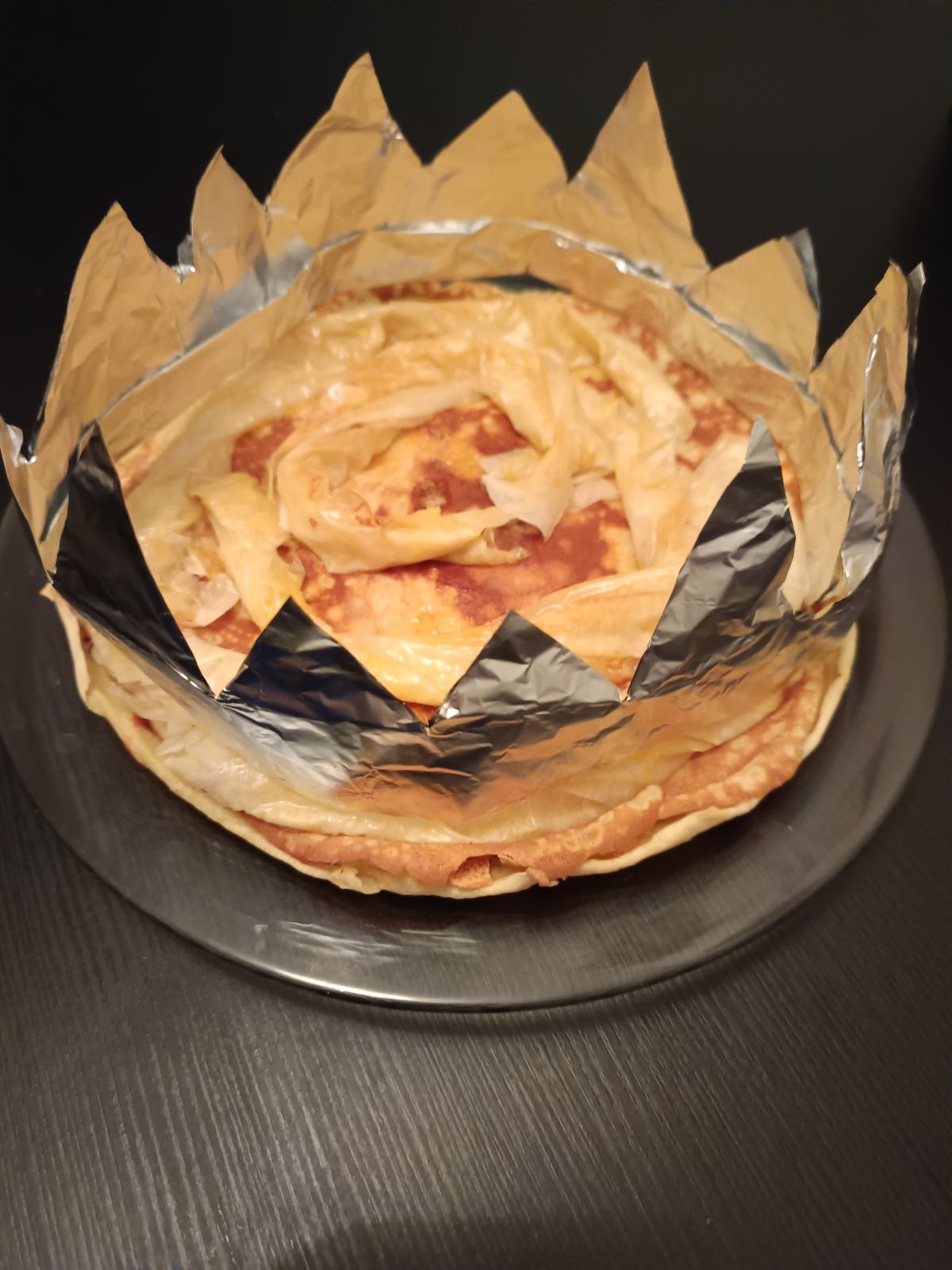 LA GALETTE DES ROIS AUX CRÊPES AMANDES 