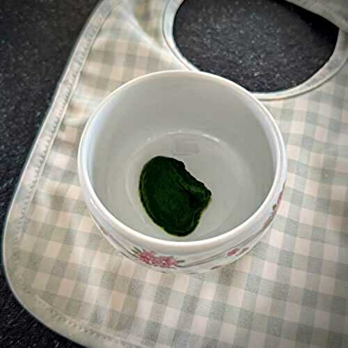 Purée d'Épinards - Bébé 4 à 6 mois