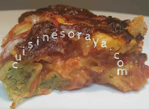 Lasagnes de tortellini ricotta/épinard
