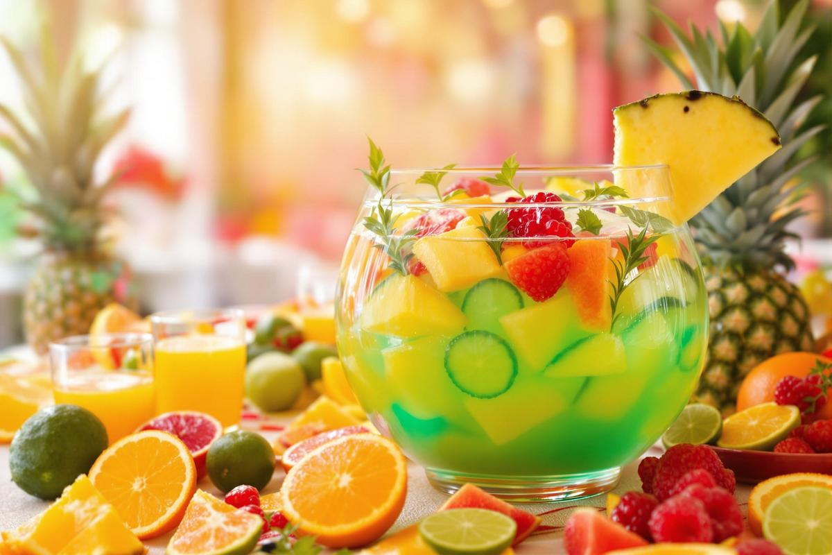 Combien de litres de punch pour 30 personnes ?