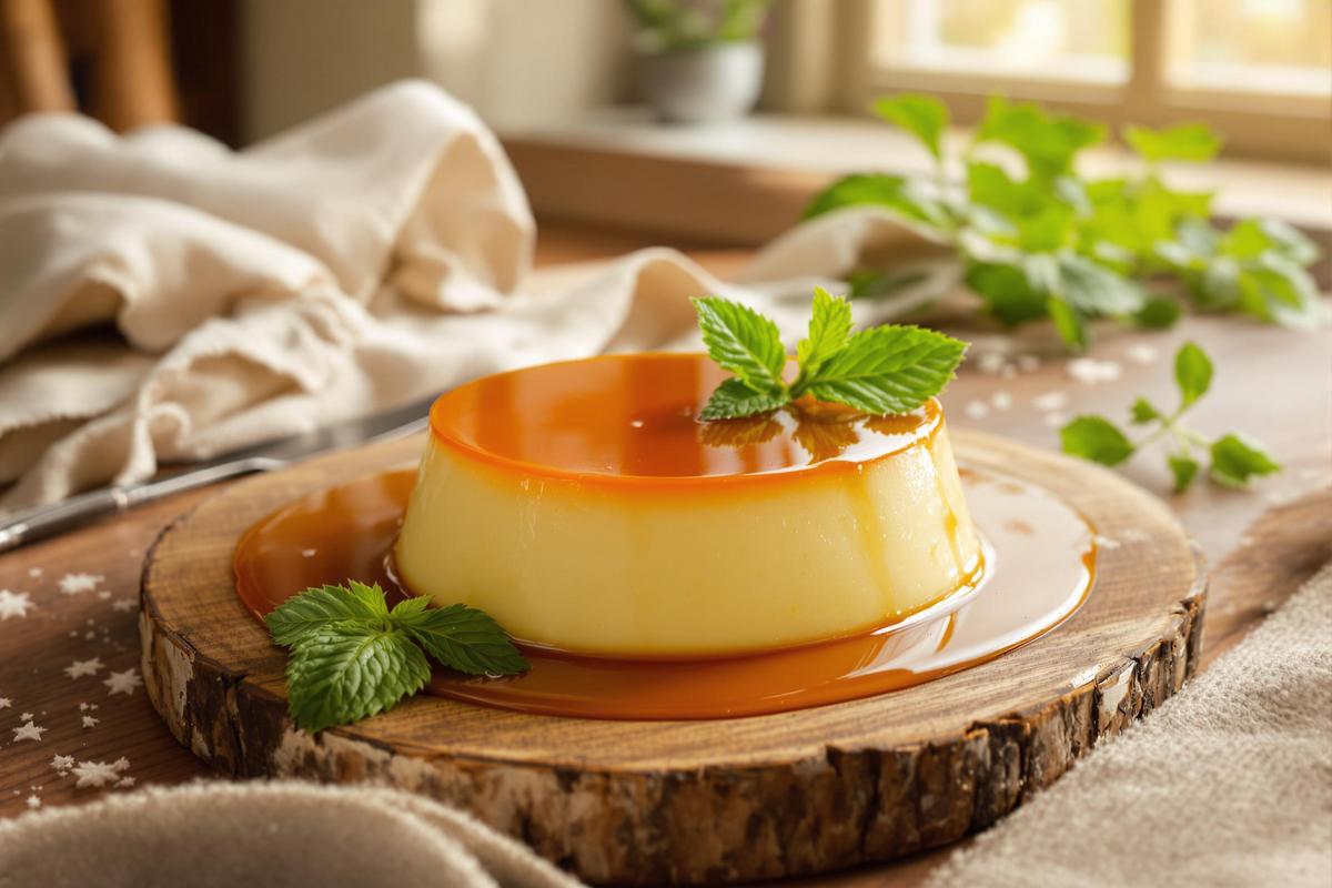 Créer un flan onctueux avec seulement trois ingrédients : la recette héritée de ma grand-mère