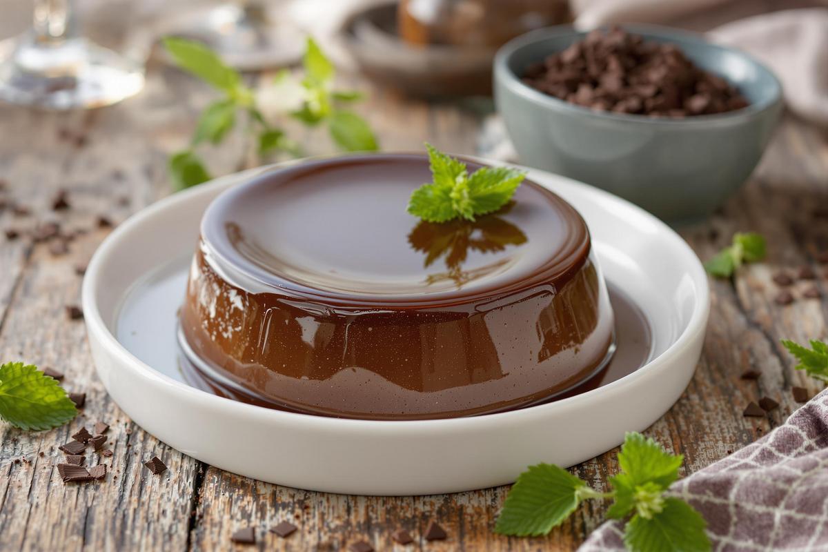 Flan pâtissier au chocolat : la recette qui fera fondre tous les gourmands