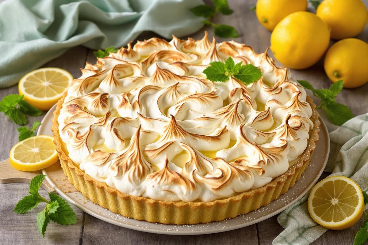 Tarte citron façon Cyril Lignac : Facile et rapide