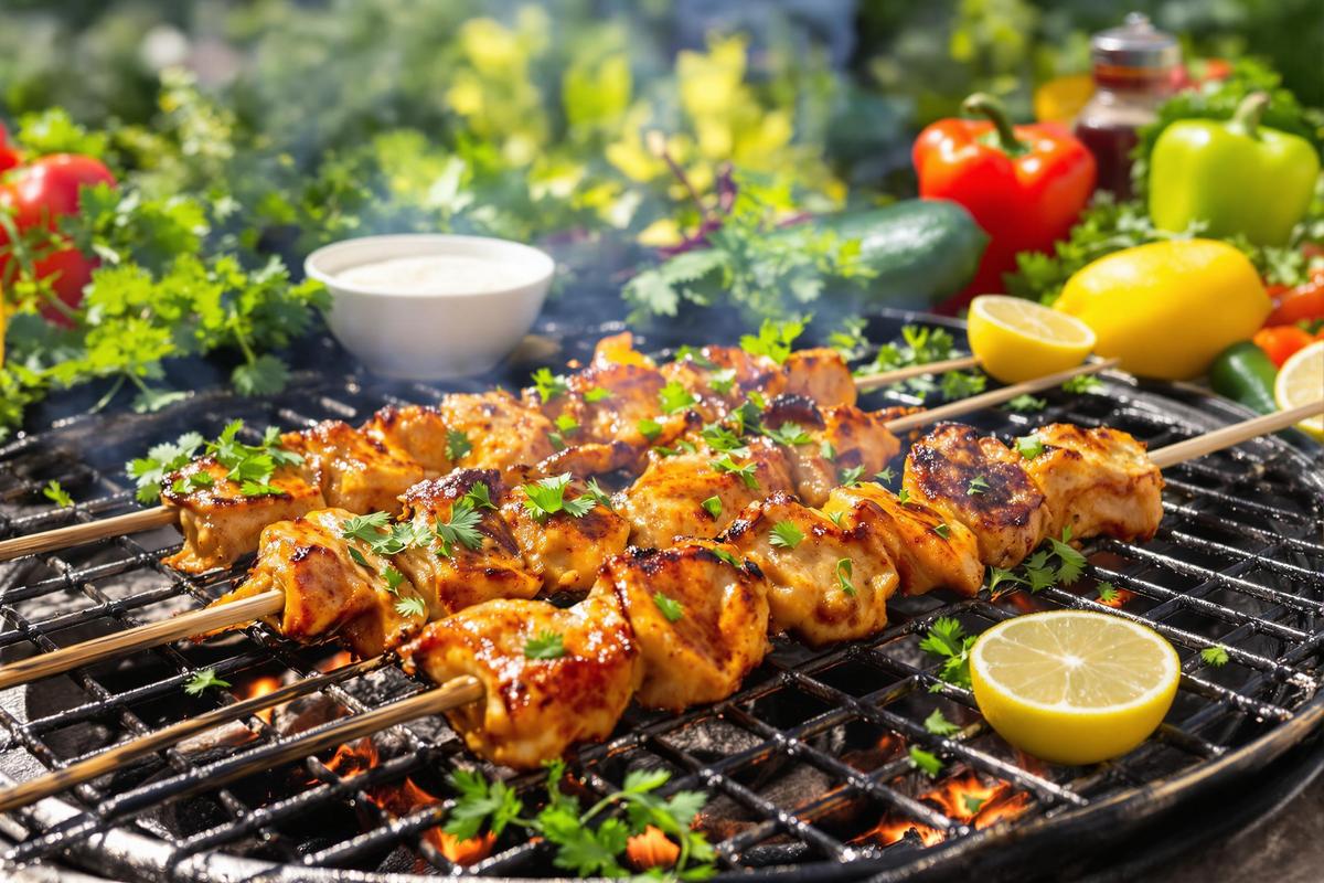 Marinade au curry pour barbecue