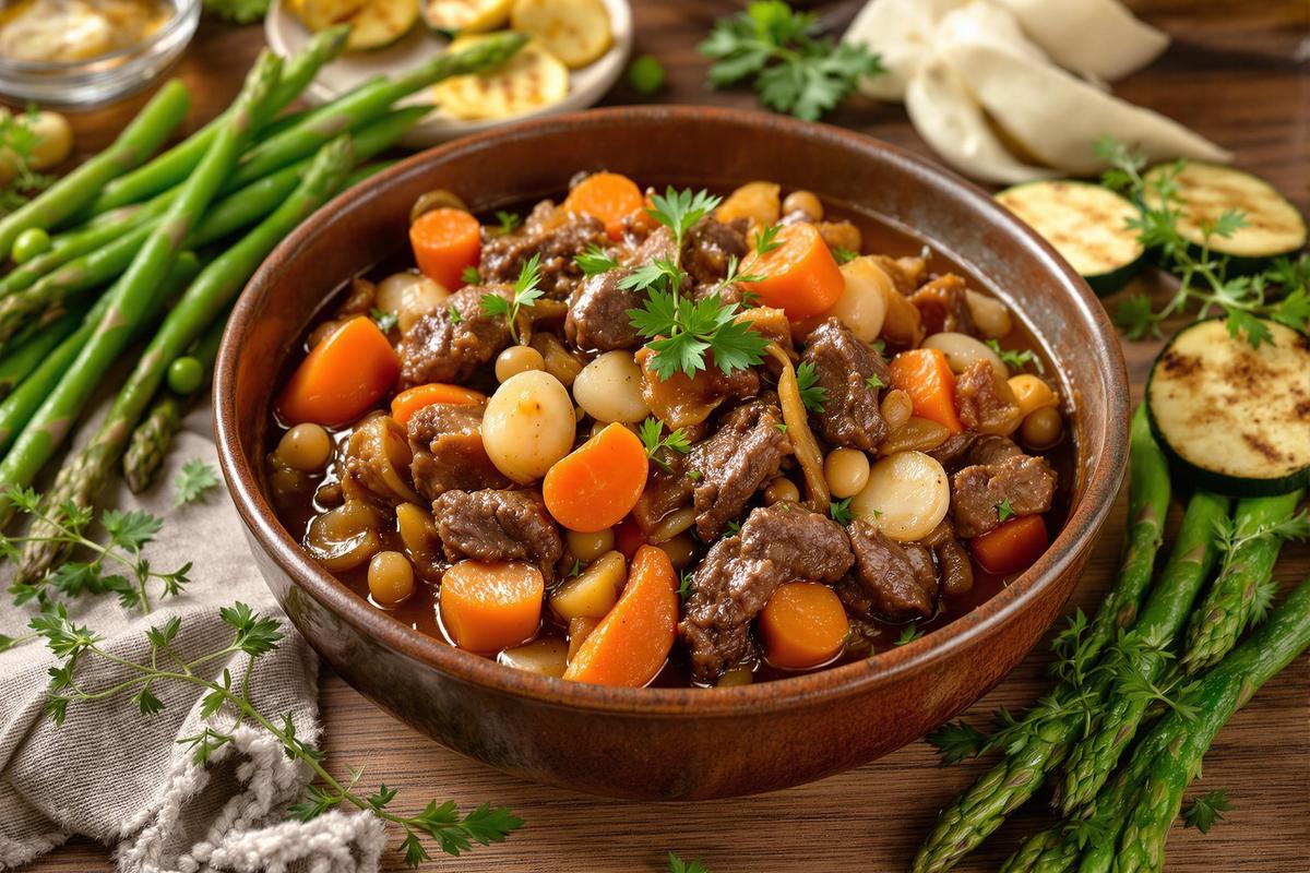 Quels légumes pour accompagner un bœuf bourguignon ?