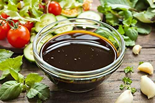 Recette vinaigrette balsamique facile et rapide