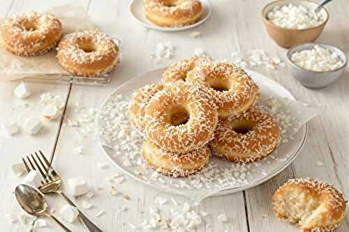3 ingrédients pour des beignets à la noix de coco moelleux et sans produits laitiers