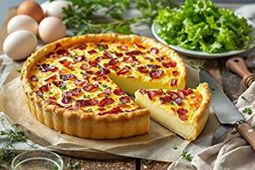 Découvrez l’ingrédient secret qui transforme votre quiche lorraine en délice fumé irrésistible