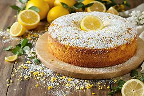 Gâteau au yaourt et citron léger
