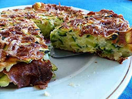 Gâteau invisible aux courgettes