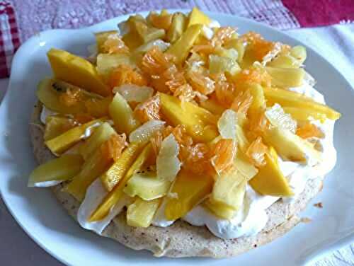 Financier en tarte aux fruits d’hiver