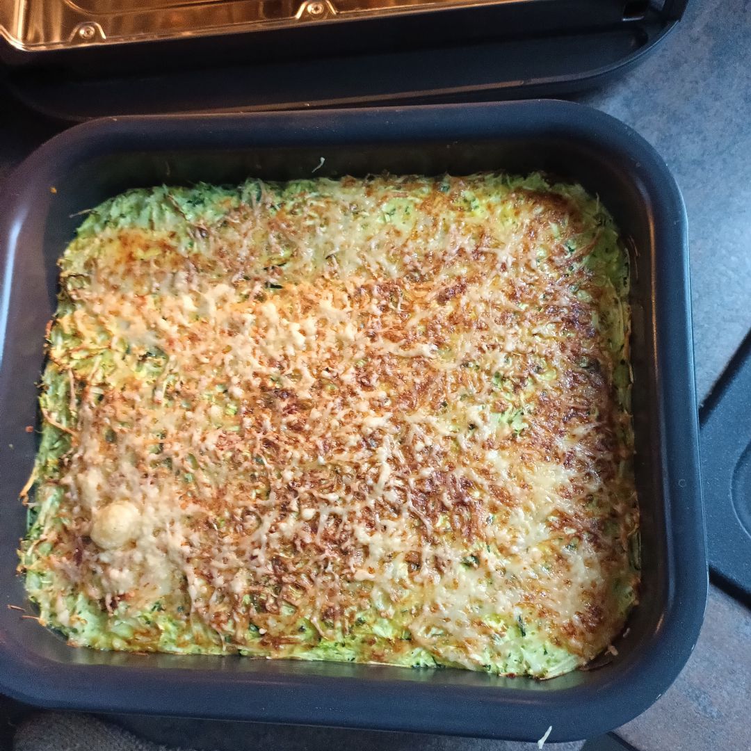 Gratin courgettes râpées au COMBI NINJA