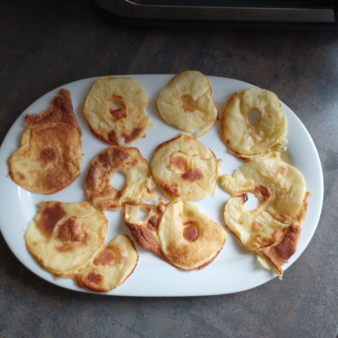 Rondelles pommes façon beignet au COMBI NINJA