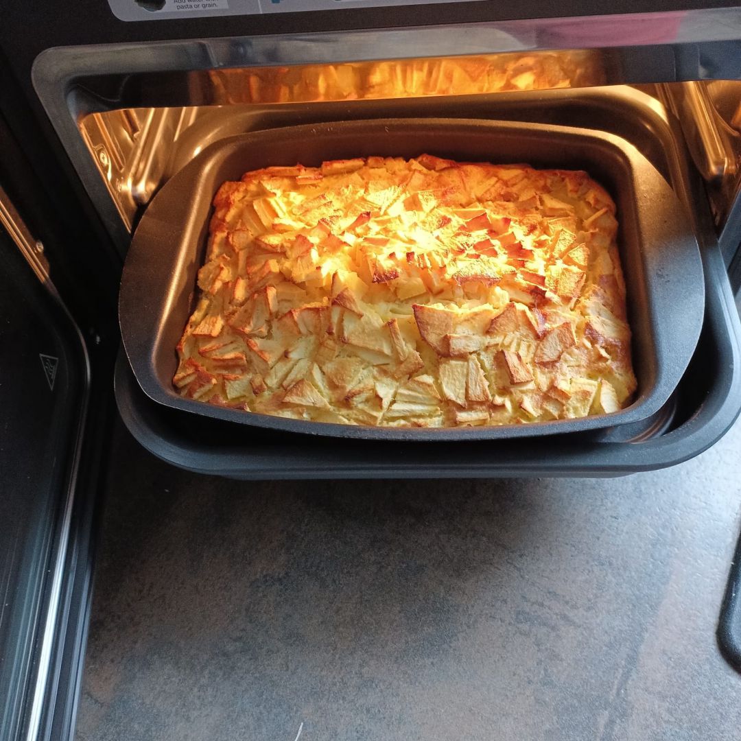 Clafouti aux pommes au COMBI NINJA