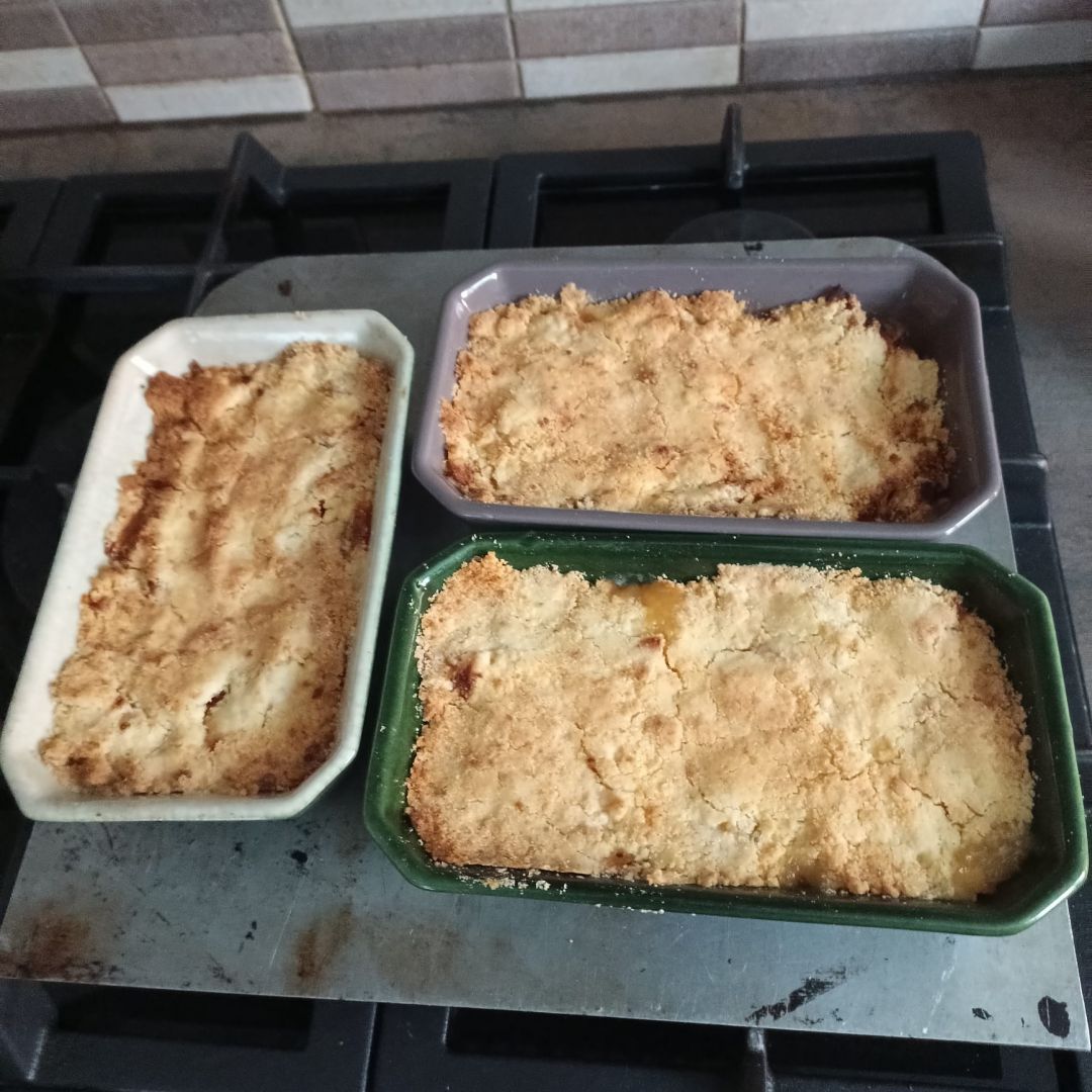 Crumble aux pommes au COMBI NINJA