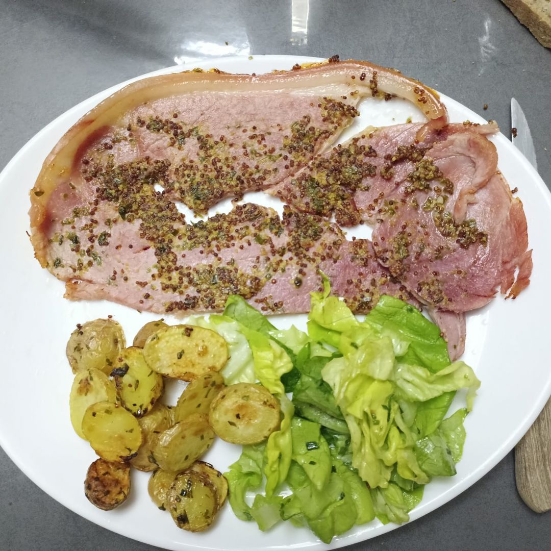 Jambon à la moutarde au combi ninja