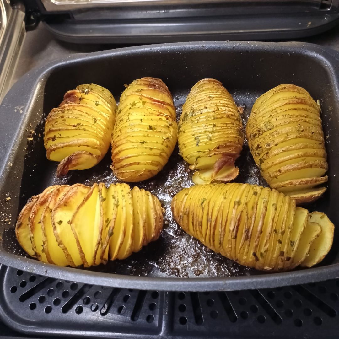 Pommes de terre Hasselback au combi ninja