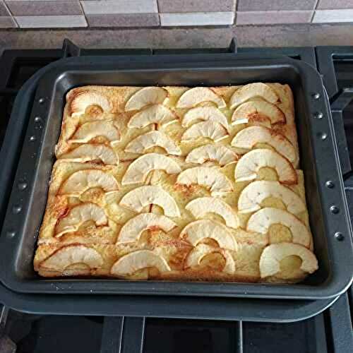 Pain perdu à la pomme au combi ninja