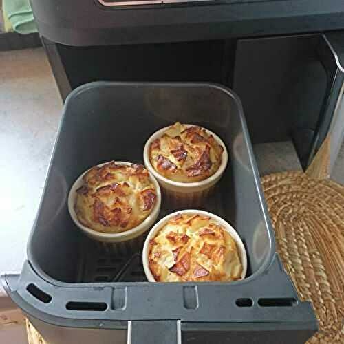 Mini flan à la pomme au Air Fry Ninja AF400eu