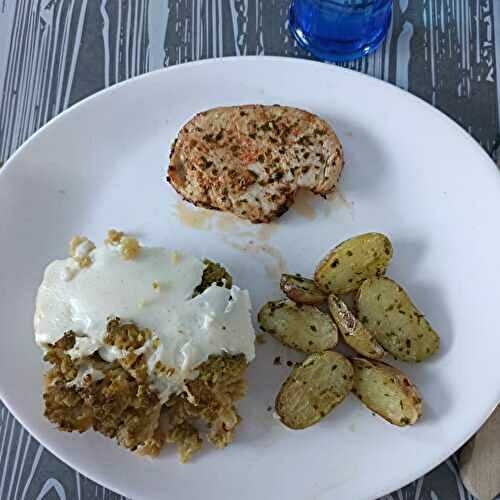 Médaillons de dinde marinées au combi Ninja