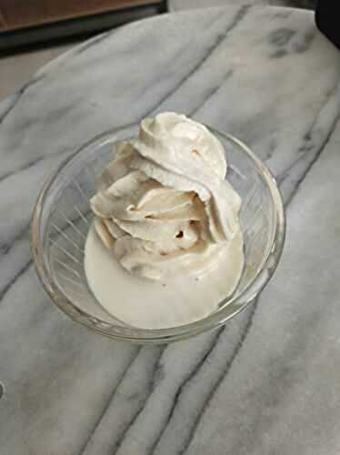 Glace vanille facile avec la swirl Ninja