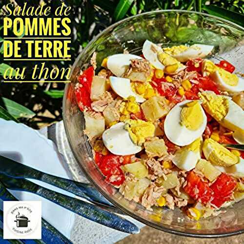 Salade de pommes de terre au thon