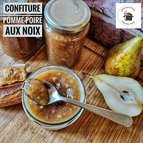 Confiture de pommes et poires aux noix (au Companion)