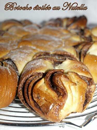 Brioche étoilée au Nutella