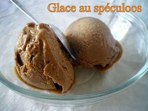 Glace aux spéculoos